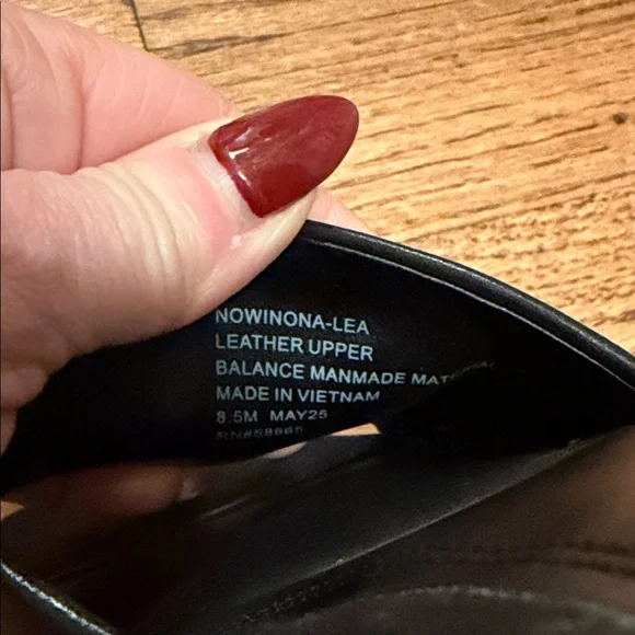 Nordstrom Black Mules with Woven Heel - Picture 4 of 8